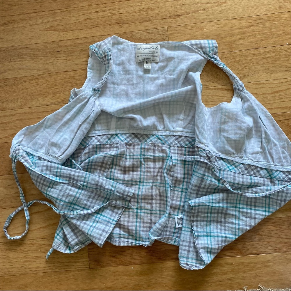 Plaid wrap tank - Picture 5 of 5